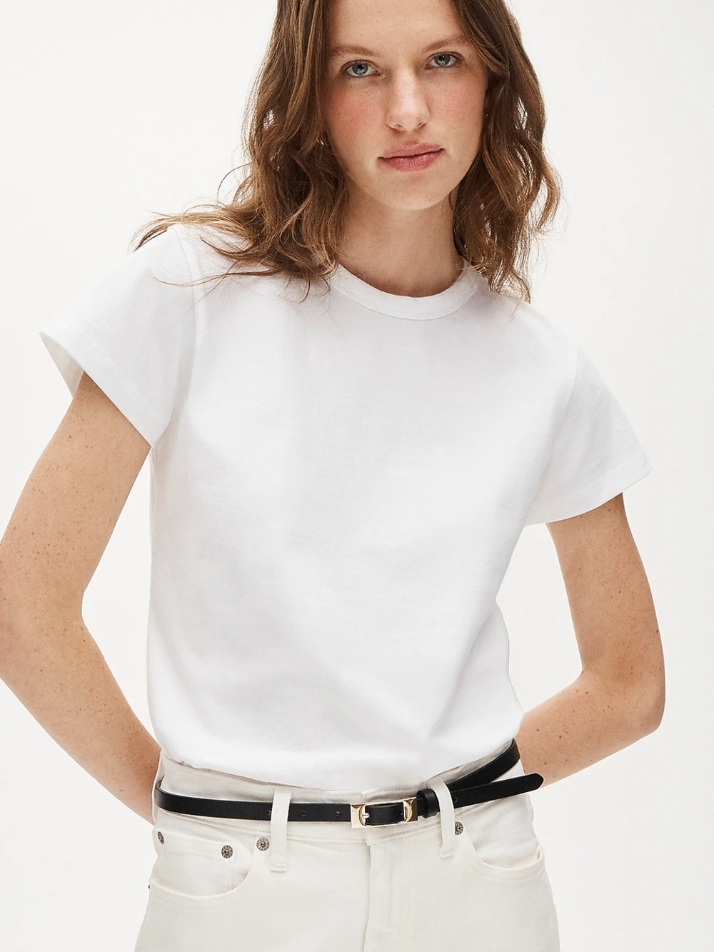 Boyfriend jersey classic-fit T-shirt